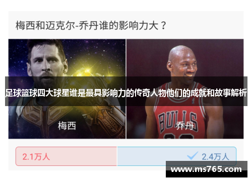 足球篮球四大球星谁是最具影响力的传奇人物他们的成就和故事解析